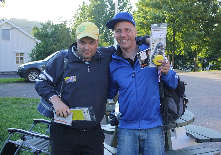 Ole Hågensen og Tomas Finne endte på tredjeplass